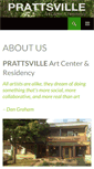 Mobile Screenshot of prattsvilleart.org